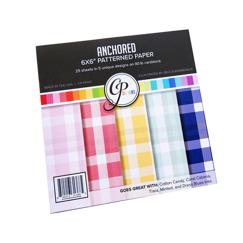 Catherine Pooler Designs - 6 x 6 Patterned Paper Pack - Anchored