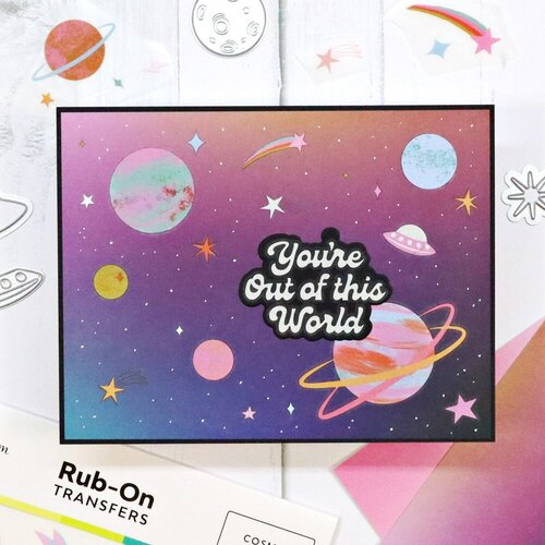 Scrapbook.com - Cosmic - Rub-On Transfers - 6x8 - 2 Sheets 7 Scrapbook.com - Cosmic - Rub-On Transfers - 6x8 - 2 Sheets