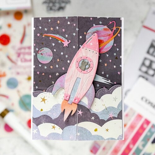 Scrapbook.com - Cosmic - Rub-On Transfers - 6x8 - 2 Sheets 9 Scrapbook.com - Cosmic - Rub-On Transfers - 6x8 - 2 Sheets