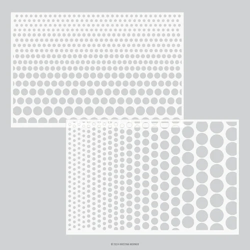 Concord and 9th - Kristina Werner - Stencils - Gradual Dots