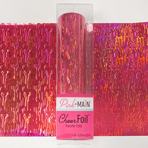 Pink And Main - Cheerfoil Collection - Transfer Foil - Waterfall Pink 1 Pink And Main - Cheerfoil Collection - Transfer Foil - Waterfall Pink