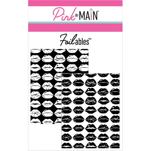 Pink and Main - Cheerfoil Collection - Foilable Panels - Kissing Booth 1 Pink and Main - Cheerfoil Collection - Foilable Panels - Kissing Booth