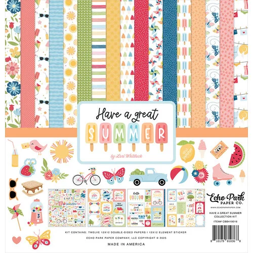 Echo Park - Have A Great Summer Collection - 12 x 12 Collection Kit
