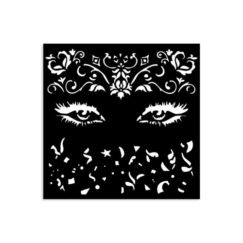Stamperia - Masquerade Collection - Stencils - Eyes