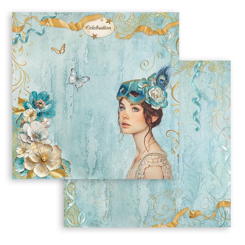 Stamperia - Masquerade Collection - 12 x 12 Paper Pad 2 Stamperia - Masquerade Collection - 12 x 12 Paper Pad