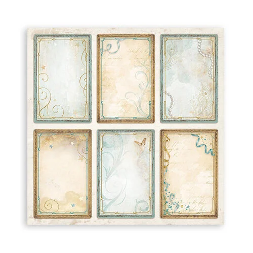 Stamperia - Masquerade Collection - 12 x 12 Paper Pad - Single Face