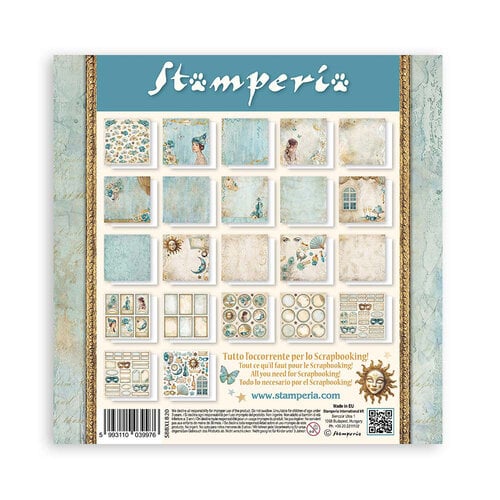 Stamperia - Masquerade Collection - 12 x 12 Paper Pad - Single Face