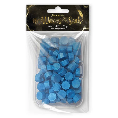 Stamperia - Wax and Seals Collection - Wax Refill - 20 grams - Light Blue 1 Stamperia - Wax and Seals Collection - Wax Refill - 20 grams - Light Blue