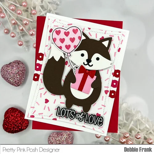 Pretty Pink Posh - Dies - Heart Balloons