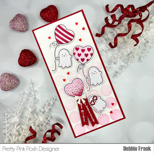 Pretty Pink Posh - Dies - Heart Balloons