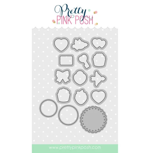 Pretty Pink Posh - Dies - Valentine Icons