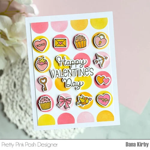Pretty Pink Posh - Dies - Valentine Icons