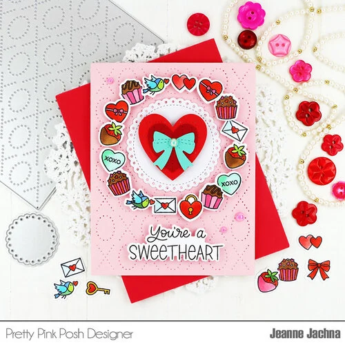 Pretty Pink Posh - Dies - Valentine Icons