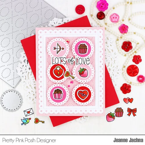 Pretty Pink Posh - Dies - Valentine Icons