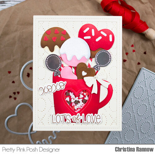 Pretty Pink Posh - Dies - Valentine Cake Pop