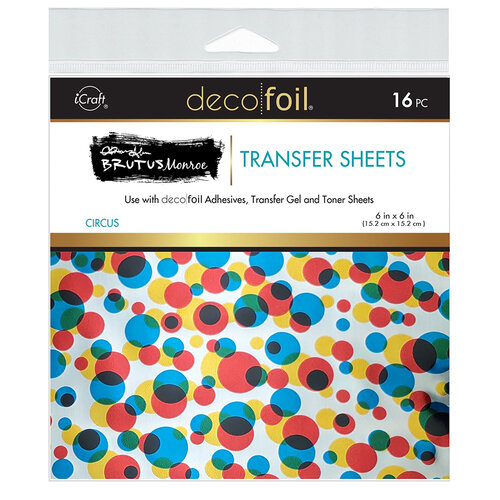 Therm O Web - iCraft - Deco Foil - Adhesive Transfer Sheets - Circus
