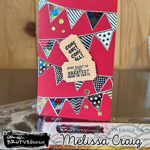 Therm O Web - iCraft - Deco Foil - Adhesive Transfer Sheets - Circus