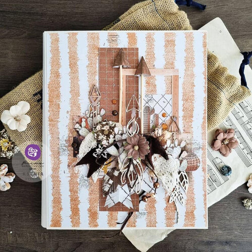 Prima - Golden Desert Collection - 12 x 12 Paper Pad