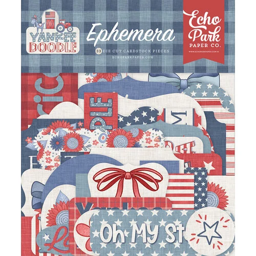Echo Park - Yankee Doodle Collection - Ephemera 1 Echo Park - Yankee Doodle Collection - Ephemera