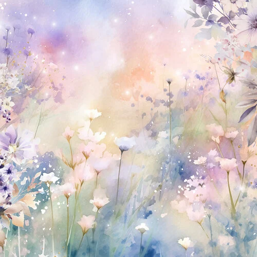 Memory Place - Lavender Love Collection - Origami Paper