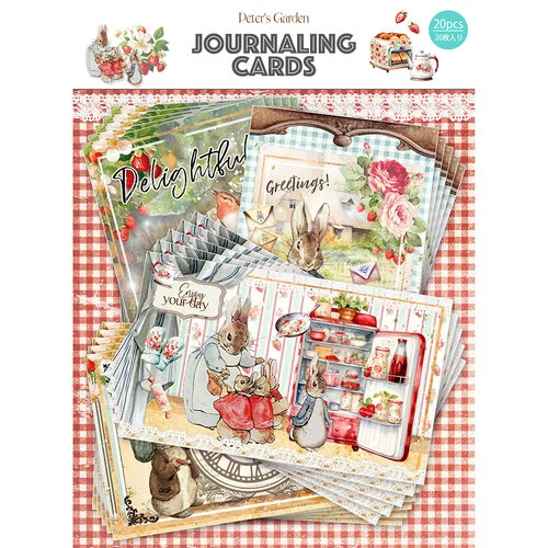 Memory Place - Peter's Garden Collection - Journaling Cards 1 Memory Place - Peter's Garden Collection - Journaling Cards