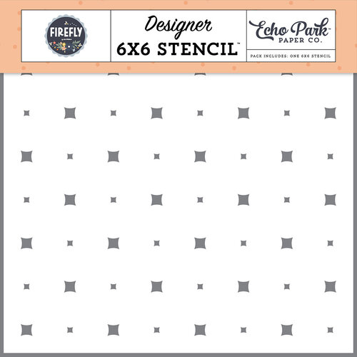 Echo Park - Firefly Collection - 6 x 6 Stencils - Sparkle More Shine Bright 1 Echo Park - Firefly Collection - 6 x 6 Stencils - Sparkle More Shine Bright