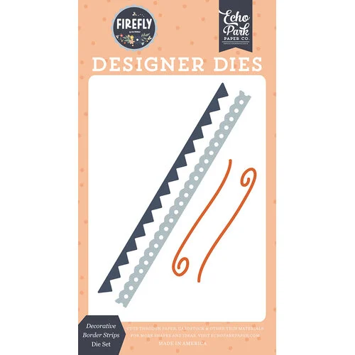 Echo Park - Firefly Collection - Designer Dies - Decorative Border Strips 1 Echo Park - Firefly Collection - Designer Dies - Decorative Border Strips