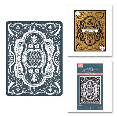 Spellbinders - Jack of All Trades Collection - BetterPress Plates - Deluxe Deck 1 Spellbinders - Jack of All Trades Collection - BetterPress Plates - Deluxe Deck