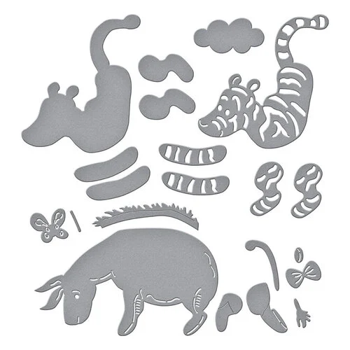 Spellbinders - Say Cheese Classic Pooh Collection - Etched Dies - Tigger and Eeyore 2 Spellbinders - Say Cheese Classic Pooh Collection - Etched Dies - Tigger and Eeyore