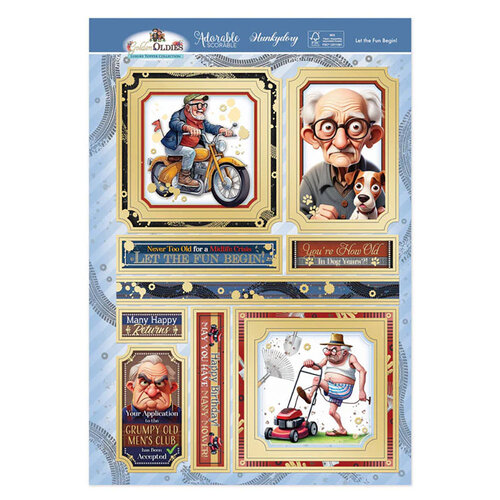 Hunkydory - Luxury Topper Set - Let The Fun Begin 2 Hunkydory - Luxury Topper Set - Let The Fun Begin