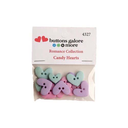 Buttons Galore and More - Button Theme Packs - Candy Hearts
