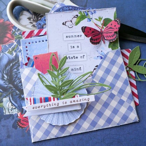 Scrapbook.com - Ginghams - Patterned Cardstock Paper Pad - Double Sided - 6x8 - 40 Sheets 11 Scrapbook.com - Ginghams - Patterned Cardstock Paper Pad - Double Sided - 6x8 - 40 Sheets