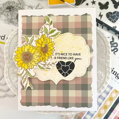 Scrapbook.com - Ginghams - Patterned Cardstock Paper Pad - Double Sided - 6x8 - 40 Sheets 12 Scrapbook.com - Ginghams - Patterned Cardstock Paper Pad - Double Sided - 6x8 - 40 Sheets