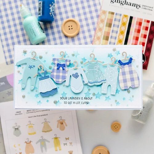 Scrapbook.com - Ginghams - Patterned Cardstock Paper Pad - Double Sided - 6x8 - 40 Sheets 17 Scrapbook.com - Ginghams - Patterned Cardstock Paper Pad - Double Sided - 6x8 - 40 Sheets