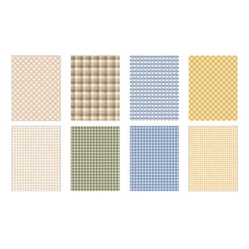 Scrapbook.com - Ginghams - Patterned Cardstock Paper Pad - Double Sided - 6x8 - 40 Sheets 2 Scrapbook.com - Ginghams - Patterned Cardstock Paper Pad - Double Sided - 6x8 - 40 Sheets