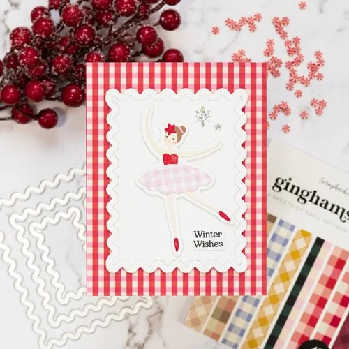 Scrapbook.com - Ginghams - Patterned Cardstock Paper Pad - Double Sided - 6x8 - 40 Sheets 19 Scrapbook.com - Ginghams - Patterned Cardstock Paper Pad - Double Sided - 6x8 - 40 Sheets