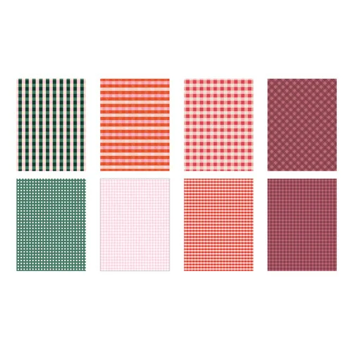 Scrapbook.com - Ginghams - Patterned Cardstock Paper Pad - Double Sided - 6x8 - 40 Sheets 3 Scrapbook.com - Ginghams - Patterned Cardstock Paper Pad - Double Sided - 6x8 - 40 Sheets