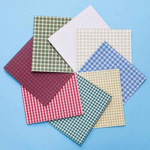 Scrapbook.com - Ginghams - Patterned Cardstock Paper Pad - Double Sided - 6x8 - 40 Sheets 4 Scrapbook.com - Ginghams - Patterned Cardstock Paper Pad - Double Sided - 6x8 - 40 Sheets