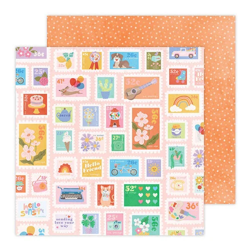 Jen Hadfield - Create Joy Collection - 12 x 12 Double Sided Paper - 7
