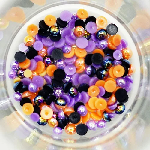 Buttons Galore and More - Half Pearlz Collection - Embellishments - Wicked Fun 2 Buttons Galore and More - Half Pearlz Collection - Embellishments - Wicked Fun