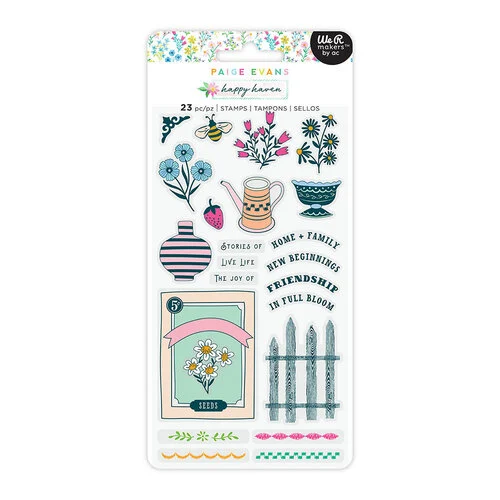 Paige Evans - Happy Haven Collection - Clear Photopolymer Stamps