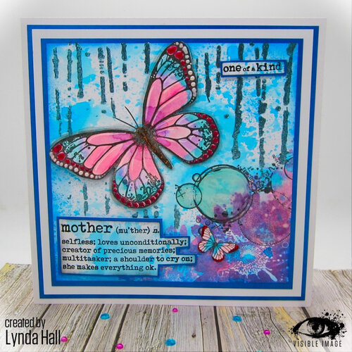 Visible Image - Clear Photopolymer Stamps - Butterfly Effect 6 Visible Image - Clear Photopolymer Stamps - Butterfly Effect