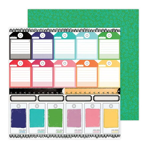 Vicki Boutin - Cut & Paste Collection - 12 x 12 Double Sided Sheet - 8 1 Vicki Boutin - Cut & Paste Collection - 12 x 12 Double Sided Sheet - 8