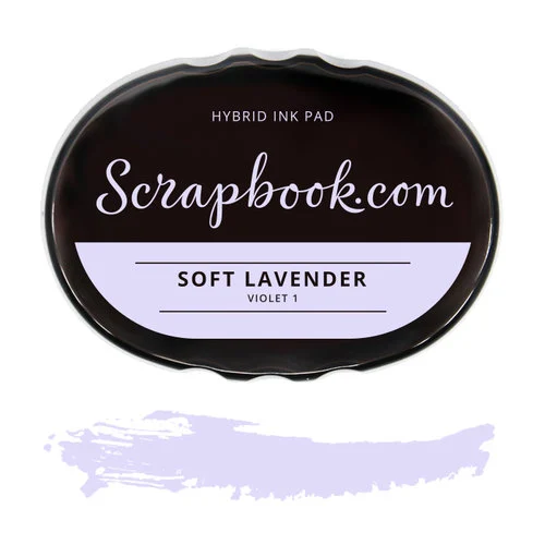 Scrapbook.com - Premium Hybrid Ink Pad - Soft Lavender 1 Scrapbook.com - Premium Hybrid Ink Pad - Soft Lavender