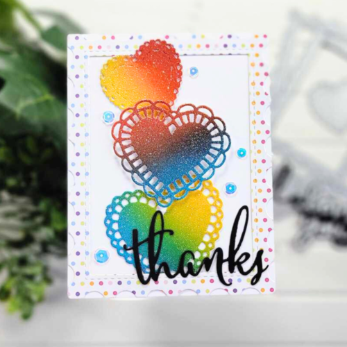 Scrapbook.com - Heart Doilies Bundle - Dies, Paper, Rub-Ons 13 Scrapbook.com - Heart Doilies Bundle - Dies, Paper, Rub-Ons
