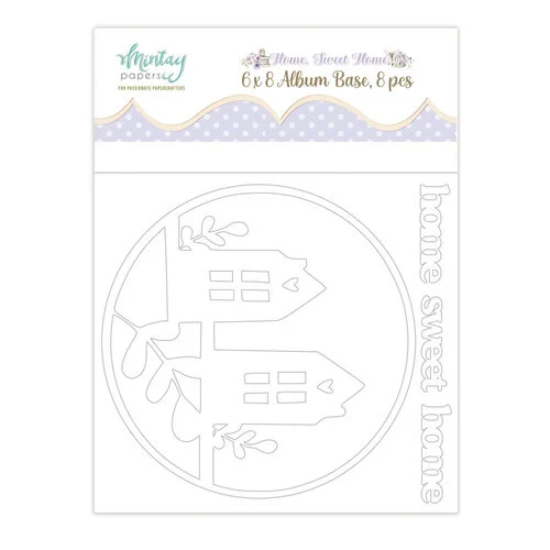 Mintay Papers - Home, Sweet Home Collection - Chipboard Album