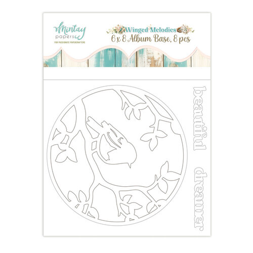 Mintay Papers - Winged Melodies Collection - Chipboard Album
