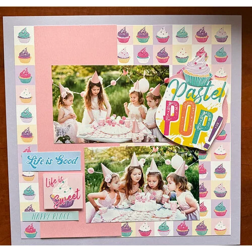 Reminisce - Pastel Pop Collection - 12 x 12 Collection Kit 2 Reminisce - Pastel Pop Collection - 12 x 12 Collection Kit
