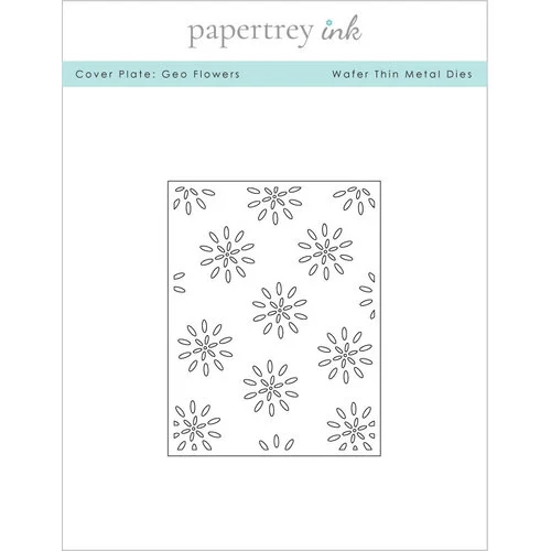 Papertrey Ink - Metal Dies - Geo Flowers 1 Papertrey Ink - Metal Dies - Geo Flowers