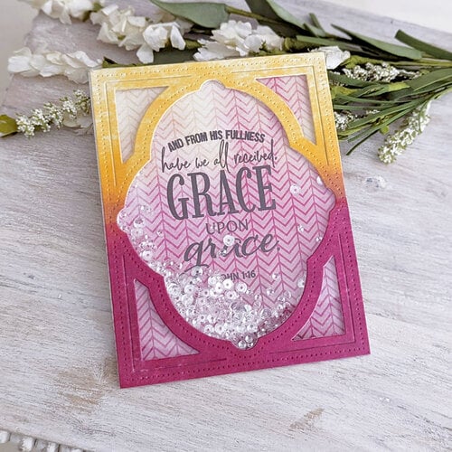 Papertrey Ink - Clear Photopolymer Stamps - Reflections - John 1 5 Papertrey Ink - Clear Photopolymer Stamps - Reflections - John 1